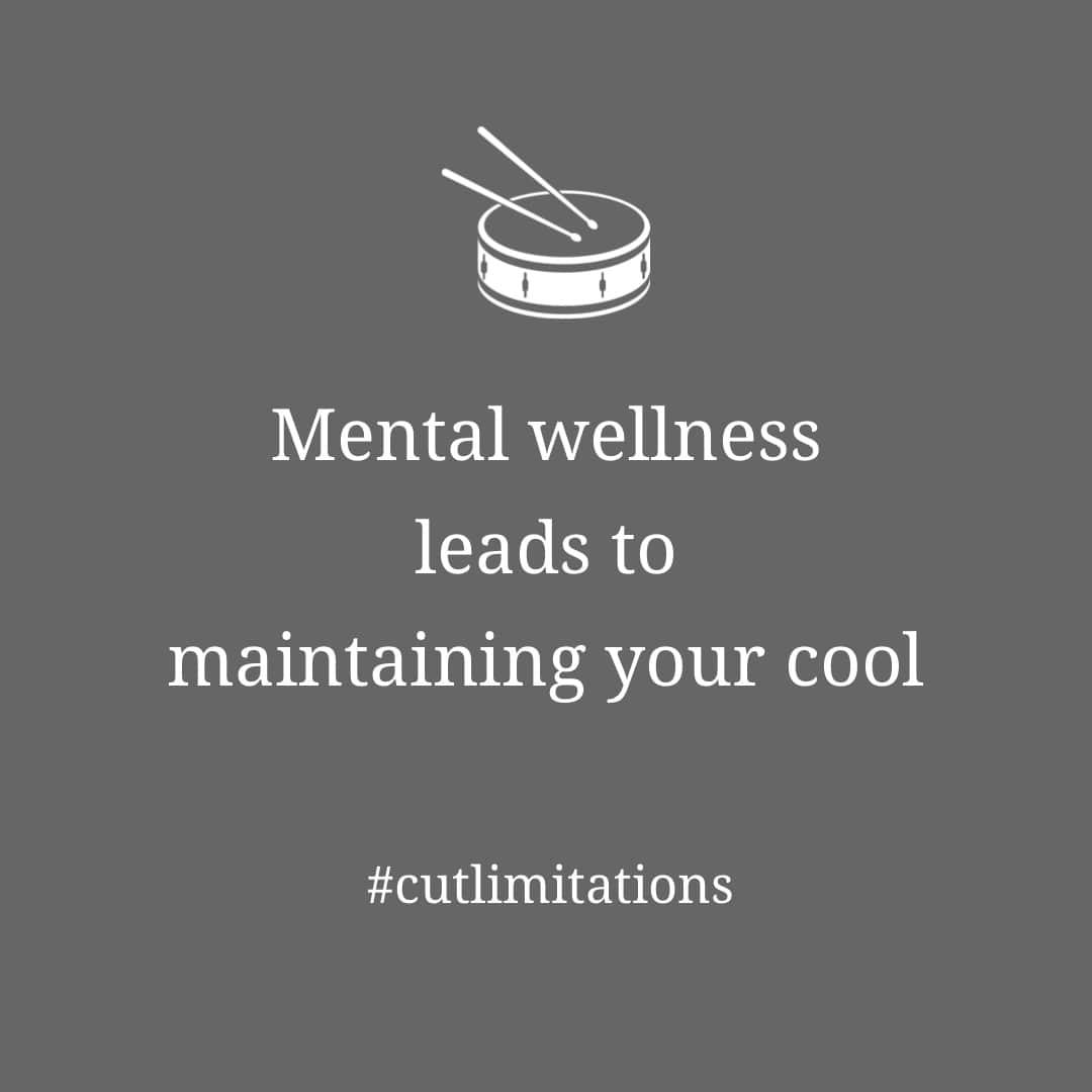 Mental wellness leads to maintaining your cool Mental wellness leads to maintaining your cool